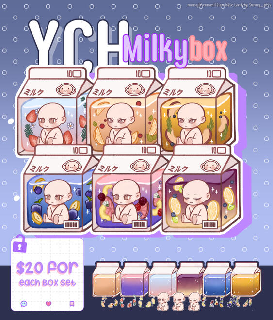 YCH Milky box